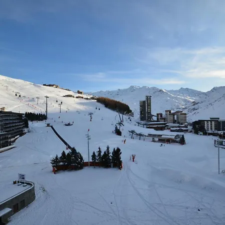 Studio Chaleureux Au Coeur Des Menuires, Au Pied Des Pistes, Balcon Sud, Pour 3 Pers - Fr-1-452-122